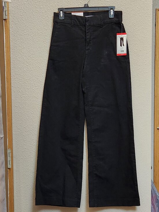 Nine West Pants - NINE WEST Women's Wide Leg Trousers Black - Sz 2 - NEW NWT